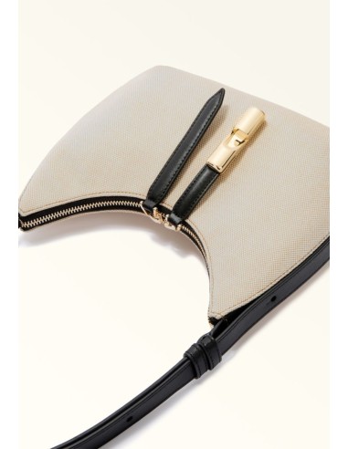 Furla Goccia S Canvas e Pelle – Borsa a Spalla e a Tracolla Elegante