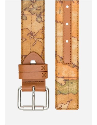 Cintura Geo Classic Unisex con Fibbia Platino – Prima Classe