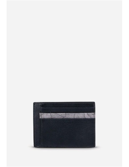 Portacarte Uomo in Pelle con Dettaglio Geo Dark – Alviero Martini