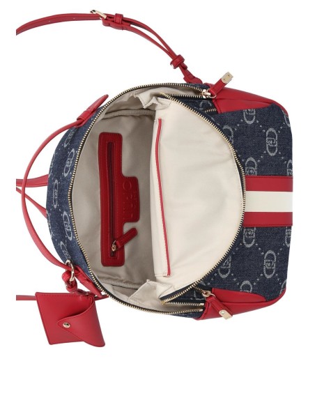 Zaino Jacquard in Denim – Eleganza e Funzionalità per Ogni Occasione