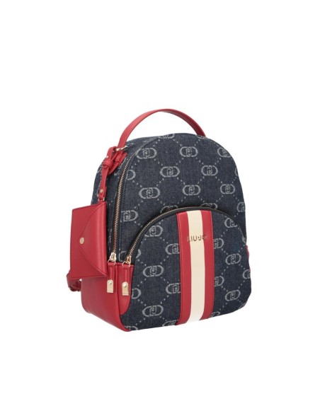 Zaino Jacquard in Denim – Eleganza e Funzionalità per Ogni Occasione