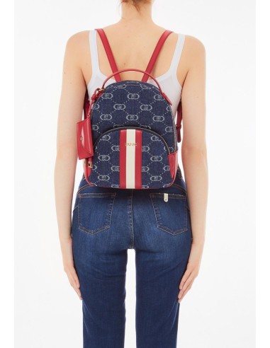 Zaino Jacquard in Denim – Eleganza e Funzionalità per Ogni Occasione