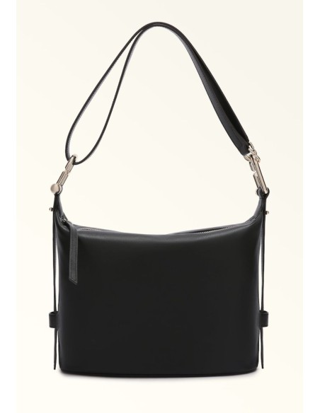 Furla Nuvola Borsa a Spalla, a Mano e a Tracolla M in Pelle Granata