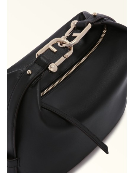 Furla Nuvola Borsa a Spalla, a Mano e a Tracolla M in Pelle Granata