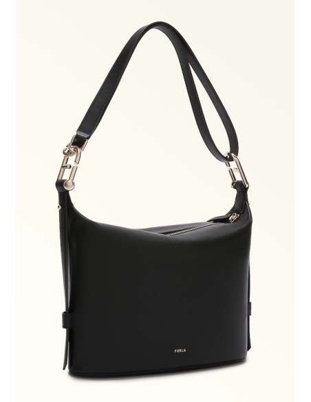 Furla Nuvola Borsa a Spalla, a Mano e a Tracolla M in Pelle Granata