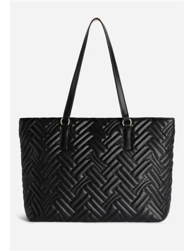 1C Matelassé Borsa Shopping Nera Trapuntata – Alviero Martini