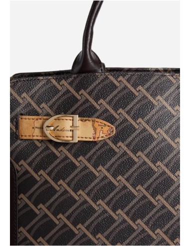 Valley Monogram Borsa a Mano Cioccolato 1C