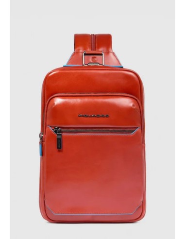 Piquadro monospalla uomo Blue Square in pelle con RFID