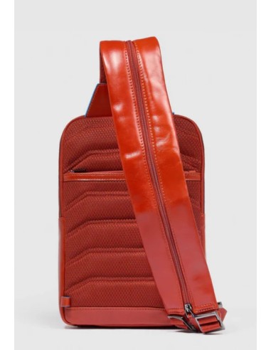 Piquadro monospalla uomo Blue Square in pelle con RFID