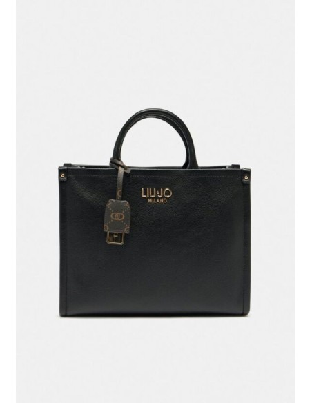 Shopping bag media Liu Jo con charm – Borsa bottalata