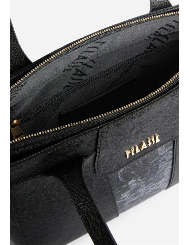 Windy City shopping bag media Geo Night – Borsa elegante nera