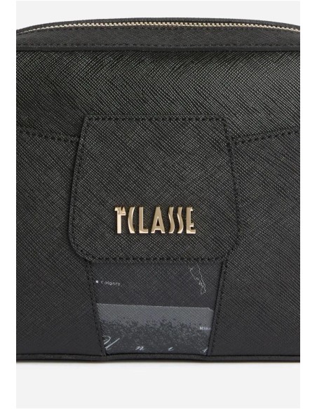 Tracollina reporter Windy City Geo Night – Borsa compatta nera