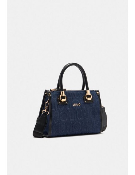 Borsa a Mano Piccola in Denim – Versatile e Chic