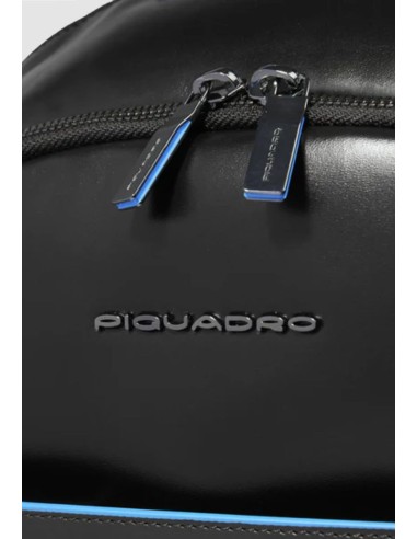 Zaino piccolo porta PC 14" in pelle – Piquadro Blue Square