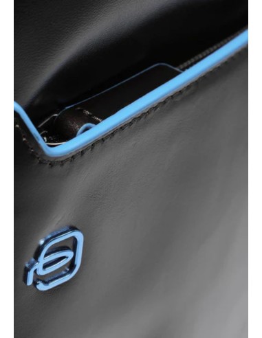 Zaino piccolo porta PC 14" in pelle – Piquadro Blue Square