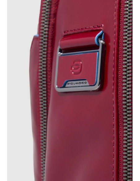 Zaino piccolo porta PC 14" in pelle – Piquadro Blue Square