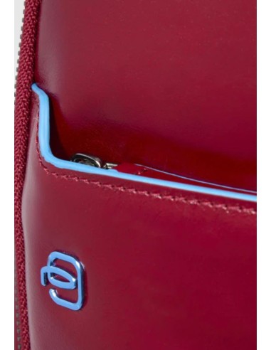 Zaino piccolo porta PC 14" in pelle – Piquadro Blue Square