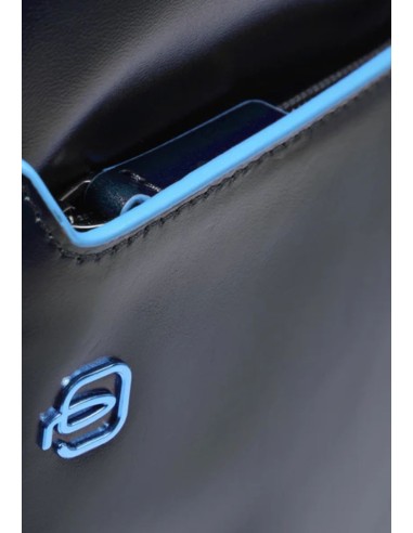 Zaino piccolo porta PC 14" in pelle – Piquadro Blue Square