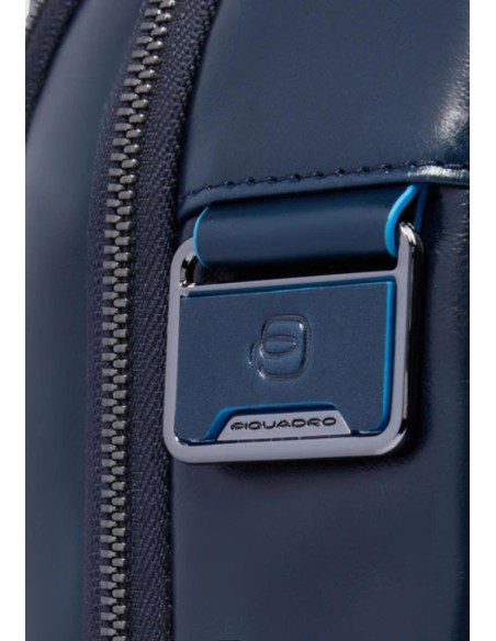 Piquadro Blue Square zaino fast-check porta PC 15,6" in pelle