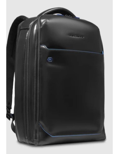 Piquadro Blue Square zaino fast-check porta PC 15,6" in pelle