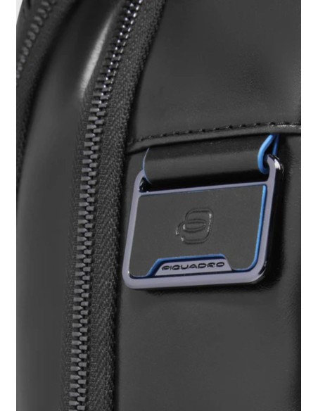 Piquadro Blue Square zaino fast-check porta PC 15,6" in pelle