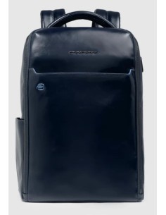Piquadro Blue Square zaino uomo pelle porta PC 14 pollici