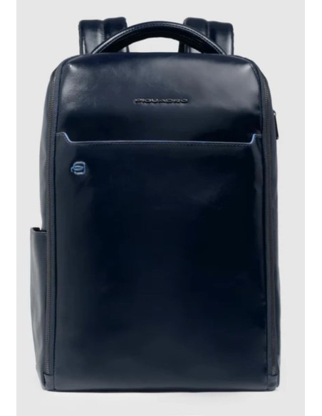 Piquadro Blue Square zaino uomo pelle porta PC 14 pollici