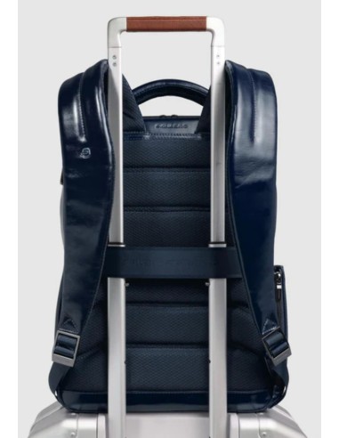 Piquadro Blue Square zaino uomo pelle porta PC 14 pollici