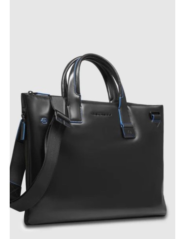 Piquadro Blue Square Borsa porta PC 15,6" espandibile in pelle