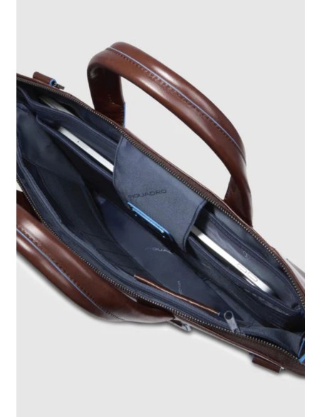 Piquadro Blue Square Borsa porta PC 15,6" espandibile in pelle Piquadro Blue Square Borsa porta PC 15,6" espandibile in pelle
