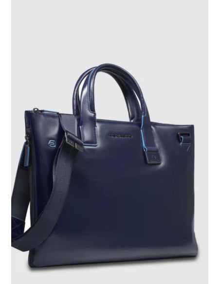 Piquadro Blue Square Borsa porta PC 15,6" espandibile in pelle Piquadro Blue Square Borsa porta PC 15,6" espandibile in pelle