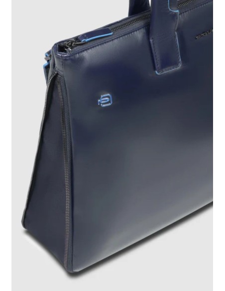 Piquadro Blue Square Borsa porta PC 15,6" espandibile in pelle Piquadro Blue Square Borsa porta PC 15,6" espandibile in pelle