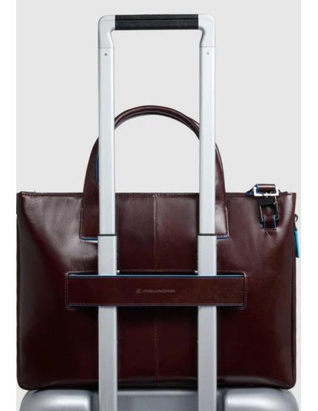 Piquadro Blue Square Borsa porta PC 14" espandibile in pelle Piquadro Blue Square Borsa porta PC 14" espandibile in pelle