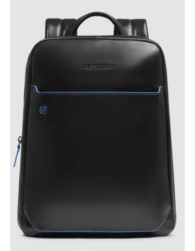 Piquadro Blue Square Zaino porta PC 14" espandibile in pelle