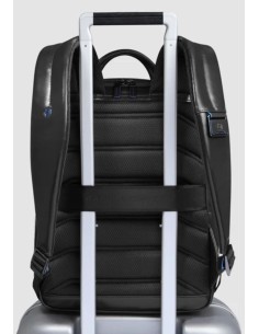 Piquadro Blue Square Zaino porta PC 14" espandibile in pelle 2
