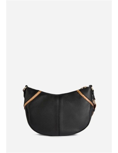 Castle Leather Tracolla a Mezzaluna in pelle granata