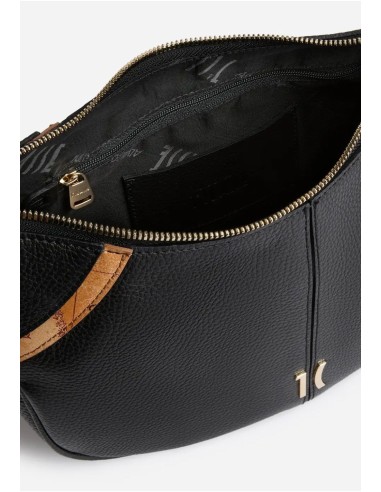 Castle Leather Tracolla a Mezzaluna in pelle granata