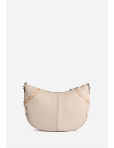 Castle Leather Tracolla a Mezzaluna in pelle granata