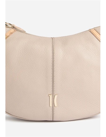 Castle Leather Tracolla a Mezzaluna in pelle granata