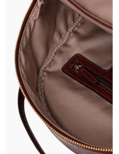 Zaino Liu Jo effetto bottalato con logo in metallo