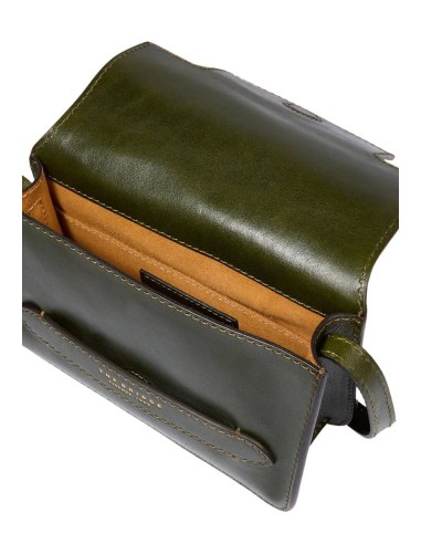 The Bridge Lucrezia – Borsa a tracolla compatta in pelle