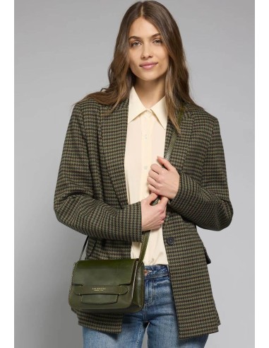 The Bridge Lucrezia – Borsa a tracolla compatta in pelle