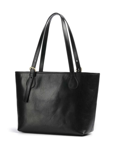 Borsa shopper The Bridge Story Donna in pelle con zip