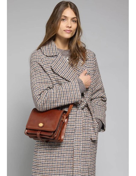 The Bridge Story Donna borsa a tracolla in pelle con chiusura a calamita