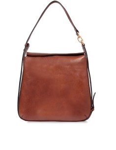 The Bridge Ingrid borsa a spalla e a tracolla in pelle con zip frontale 2