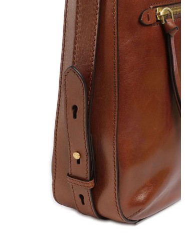 The Bridge Ingrid borsa a spalla e a tracolla in pelle con zip frontale