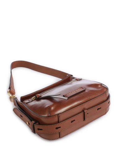 The Bridge Ingrid borsa a spalla e tracolla in pelle con zip frontale