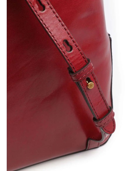 The Bridge Iolanda zaino donna in pelle con tasca frontale