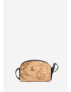 Alviero Martini 1ª Classe Valley Geo tracollina nera in tessuto Geo Classic 2