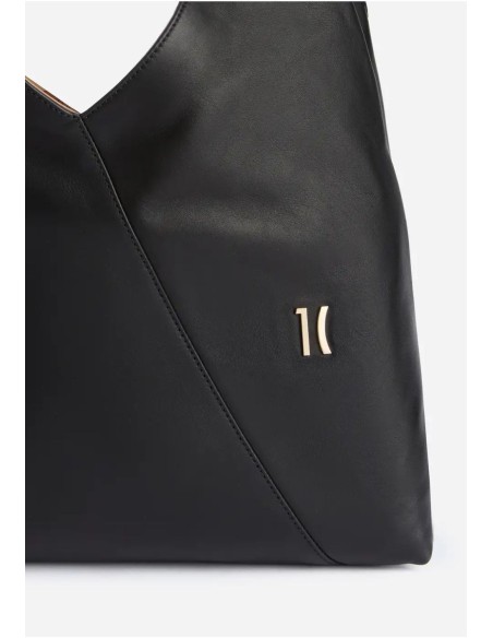 Alviero Martini 1ª Classe Celtic Nappa borsa sottospalla nera in pelle